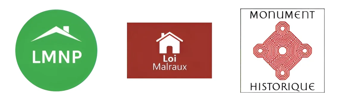 LMNP, loi Malraux et Monuments historiques