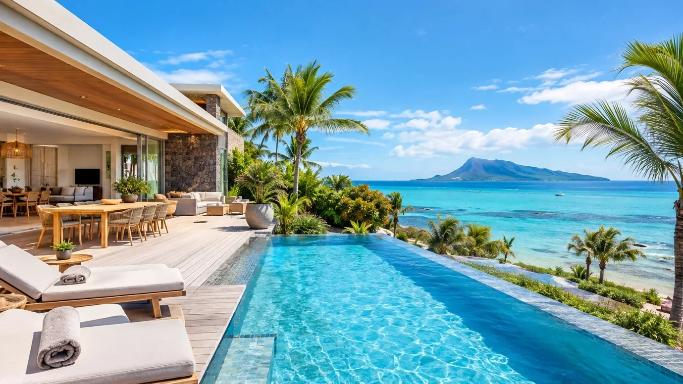 Villa avec piscine à l'Île Maurice