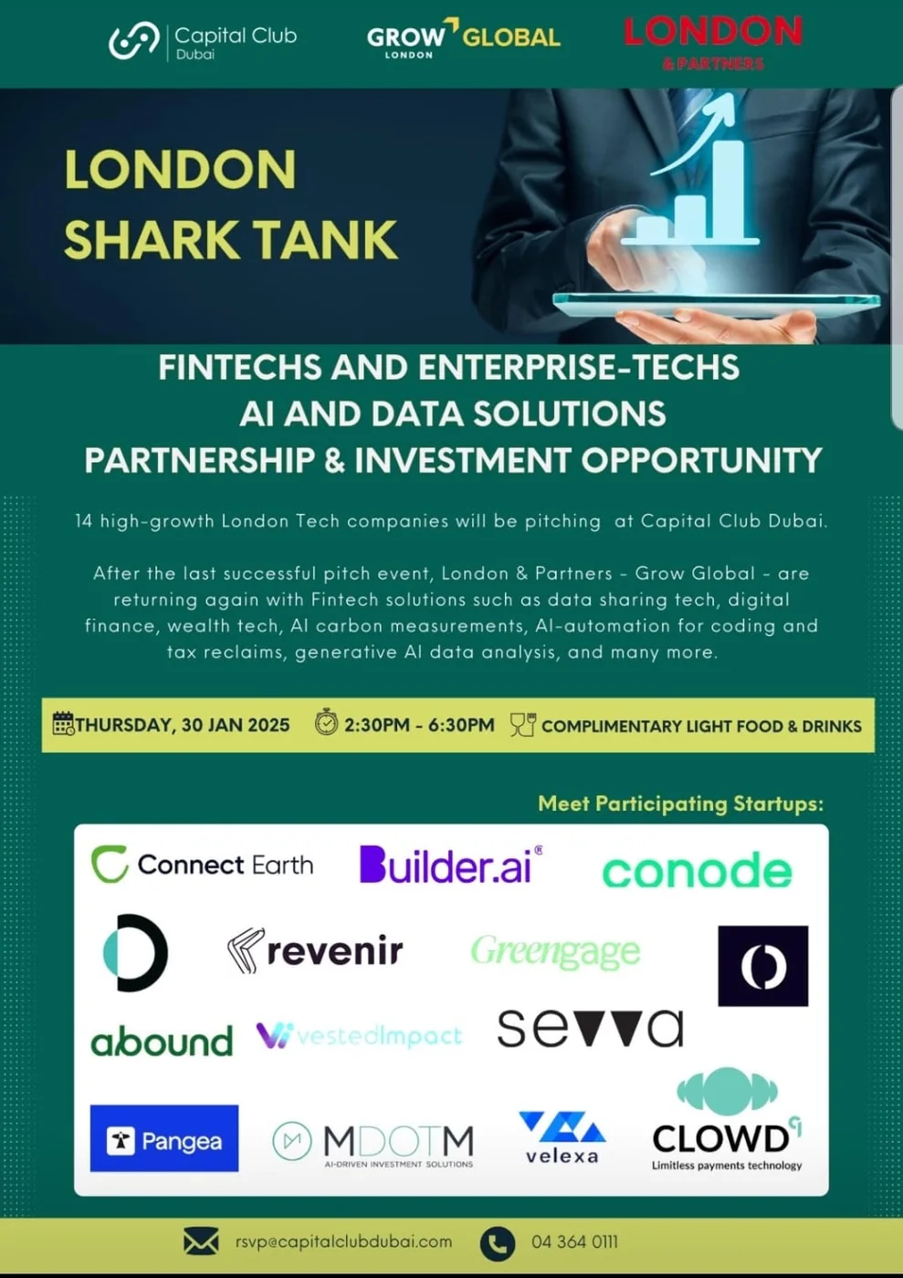 London Shark Tank, roundtable fintech