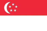Drapeau, Singapour