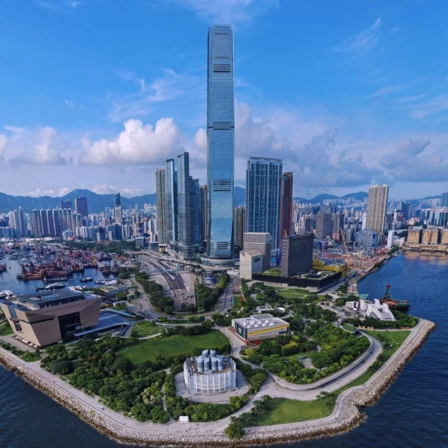West Kowloon, quartier financier de Hong Kong